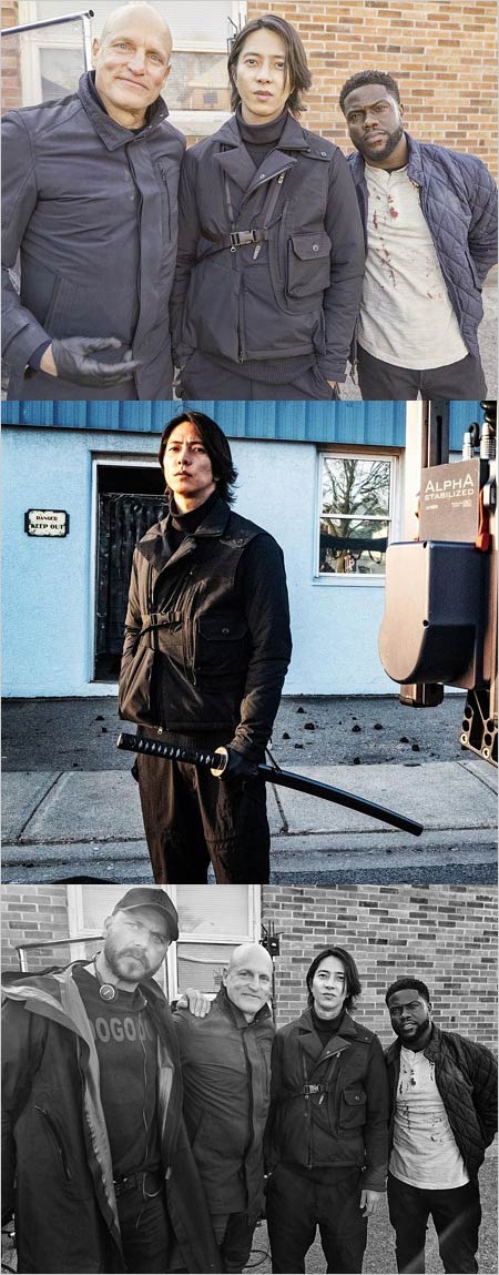 山下智久とハリウッド映画『The Man from Toronto』共演者たち