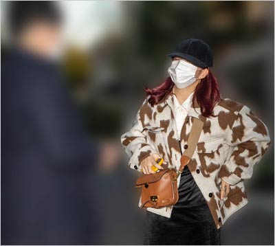 文春オンラインの取材を受けた藤田ニコル