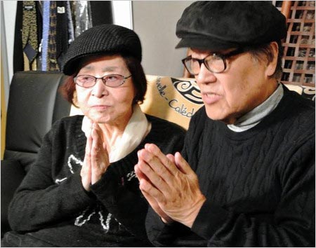 浅香光代と内縁の夫・世志凡太