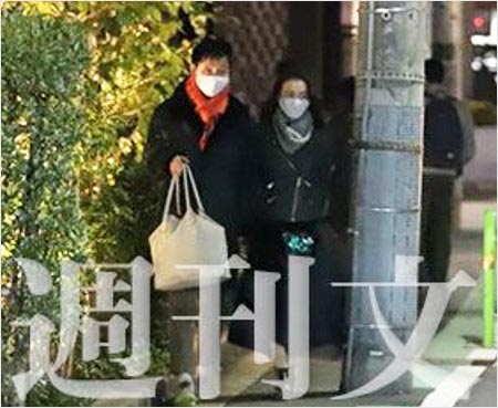 河野景子と再婚相手のジャッキー・ウーの密会現場写真