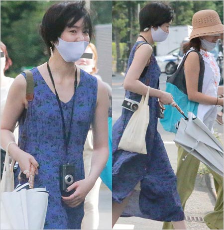 唐田えりかのショートヘア姿