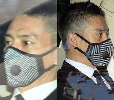 伊勢谷友介の現在、判決公判時のマスク着用姿の写真