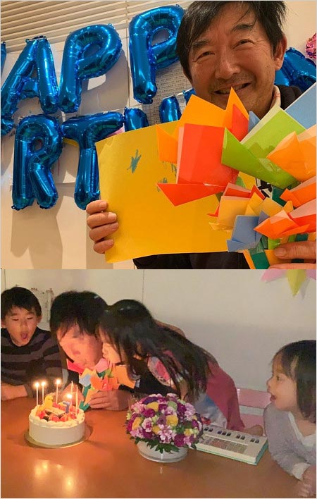 東尾理子がブログ投稿の旦那・石田純一と子供達の誕生日パーティー写真