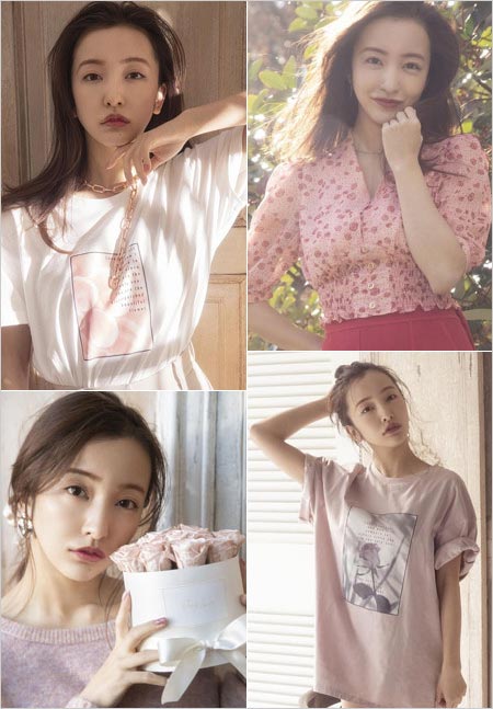 板野友美のブランド『Rosy luce（ロージールーチェ）』の商品