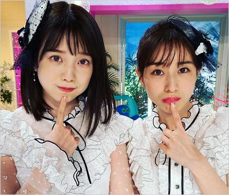 弘中綾香アナと田中みな実アナ