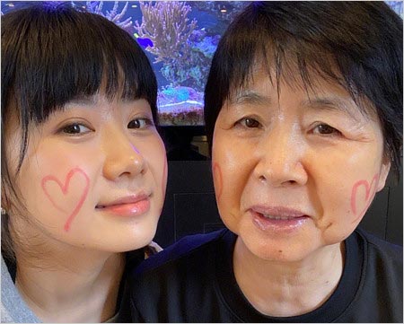 福原愛と母親の画像