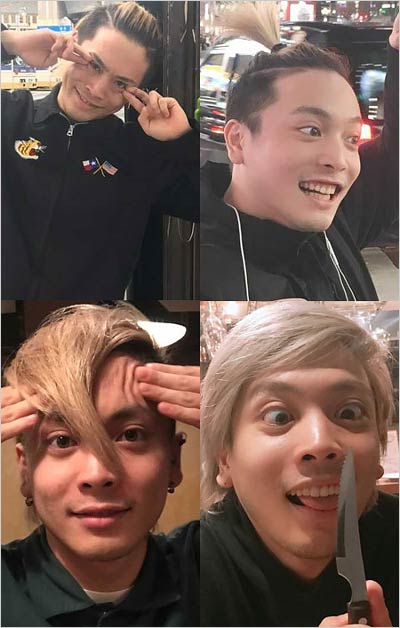 優里が金髪ヘア時代のプライベート画像