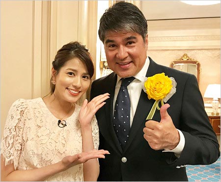 永島優美アナと父親・永島昭浩