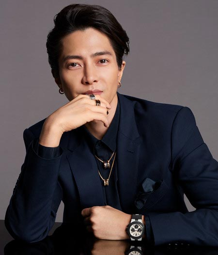 BVLGARIアンバサダー就任の山Pこと山下智久