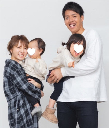 元モー娘。紺野あさ美と子供&旦那の家族画像