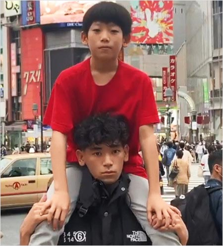 モックンの息子・長男UTA＆次男・玄兎