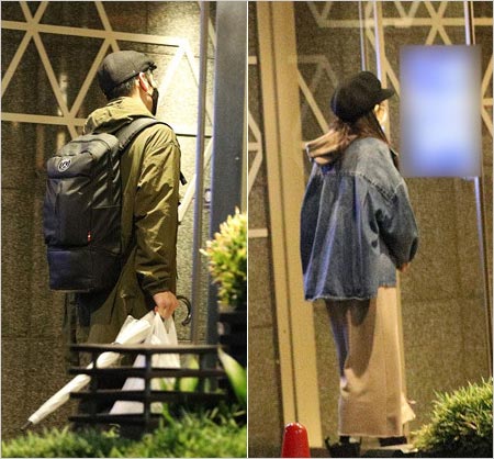 週刊文春撮影の松田悟志と松村沙瑛子ホテル密会現場画像