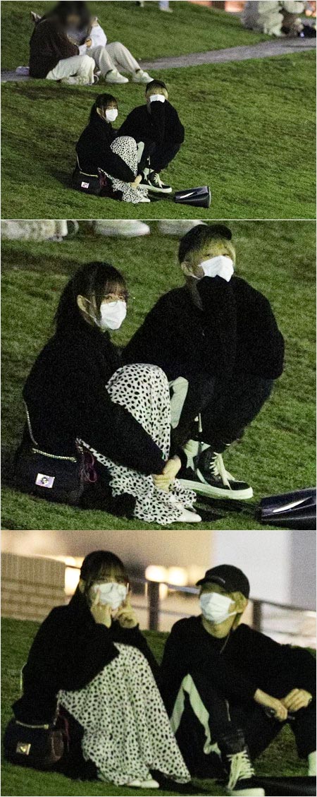 乃木坂46金川紗耶&ジャニーズJr林蓮音の横浜デート画像