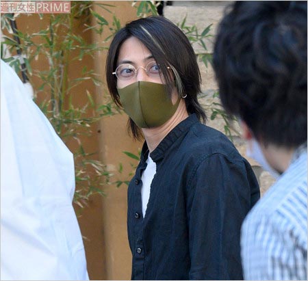 週刊女性取材時の山下智久プライベート姿