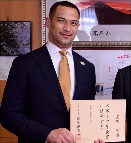 室伏広治が悪性リンパ腫で治療開始前の姿