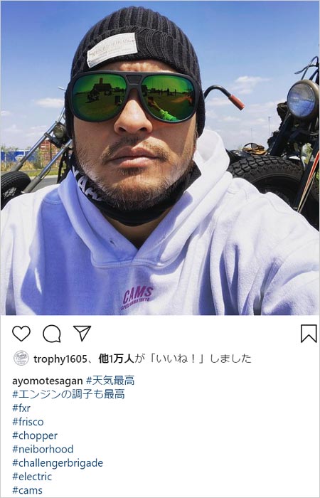 元TOKIO長瀬智也さんインスタグラムで着用のサングラス gvisalain.com