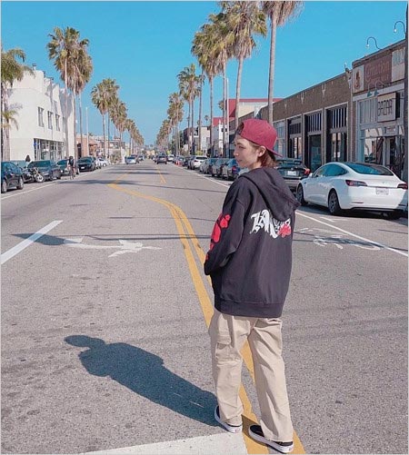 元キンプリ岩橋玄樹がアメリカ・ロサンゼルスで撮影の画像