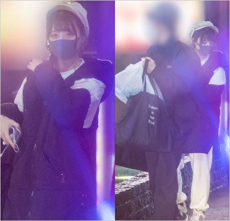 週刊文春のAKB48鈴木優香とジャニーズ風男性のホテル密会画像