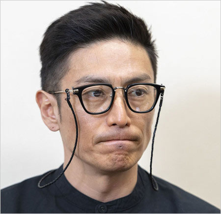 現在の伊勢谷友介の顔画像