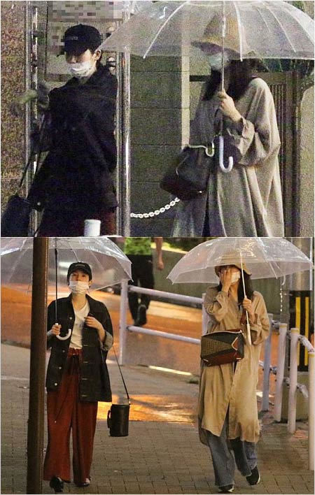 女性セブンの新垣結衣と親友・蓮佛美沙子プライベート焼肉画像