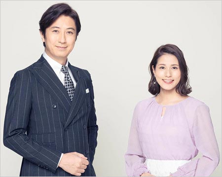 谷原章介&永島優美アナウンサー『めざまし8』司会