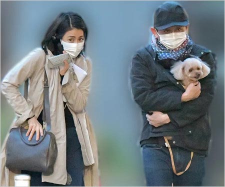 女性セブンの有吉弘行と夏目三久アナ散歩デート画像