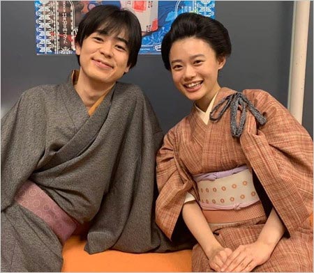 成田凌&杉咲花『おちょやん』天海一平&竹井千代の画像