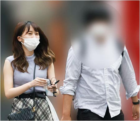 長沢菜々香と週刊文春の記者画像