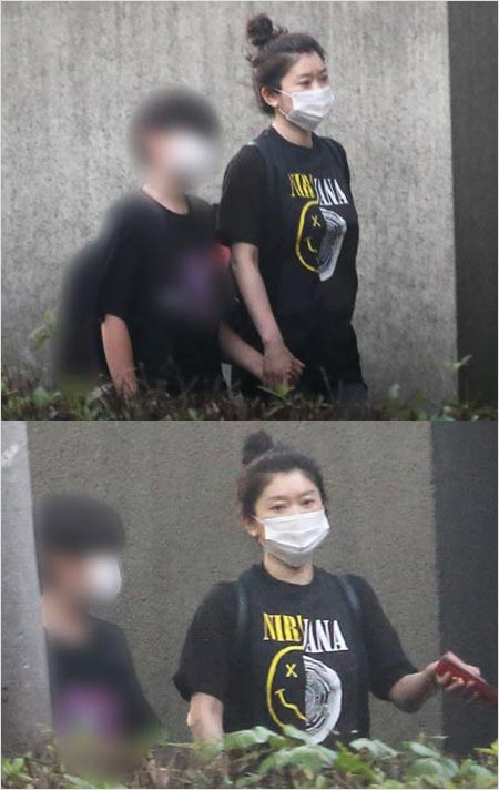 篠原涼子と長男の画像