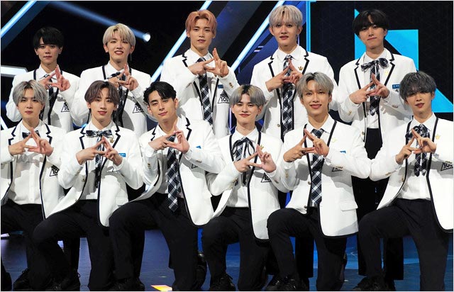 INIの11人メンバー画像（PRODUCE 101 JAPAN SEASON2最終メンバー）