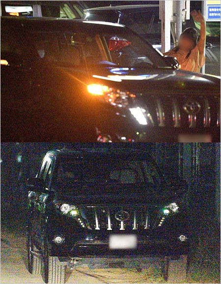 週刊文春の原田龍二の車中4WD不倫現場画像