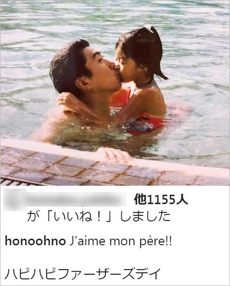 石橋貴明と娘・石橋穂乃香の幼少期のお宝画像