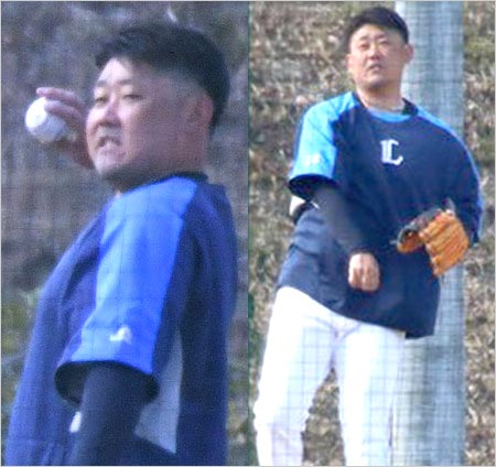 現在の激太りした松坂大輔投手