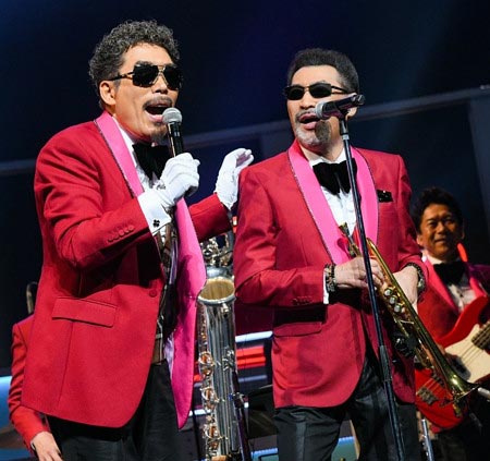 鈴木雅之と桑野信義ラッツ＆スターライブ共演画像