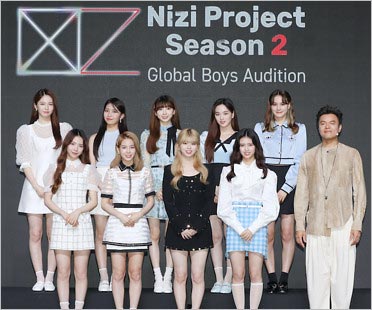 虹プロシーズン2発表(NiziU&JYパーク)