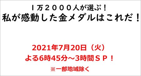 金メダリスト総選挙 タイトル変更後の公式サイト画像