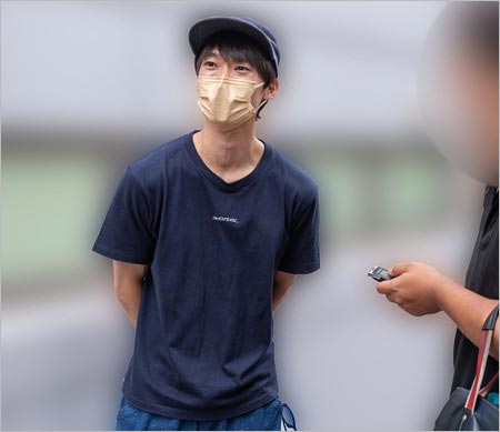 まことお兄さん文春取材に応じる姿