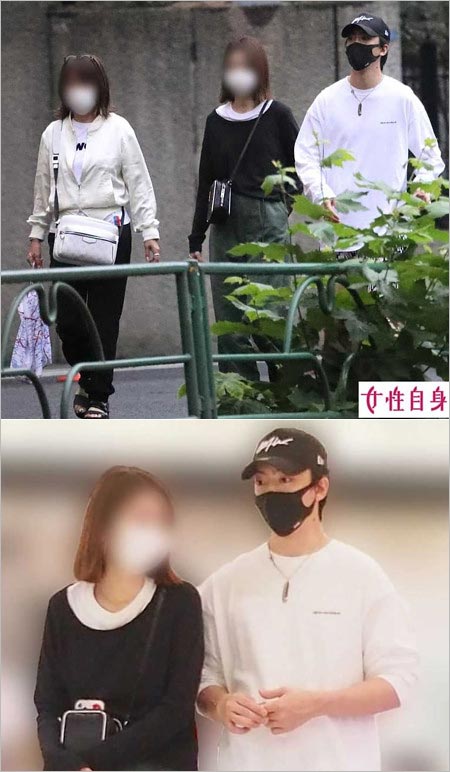 伊藤健太郎と姉・母親の画像