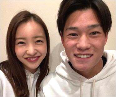 板野友美と夫・高橋奎二投手