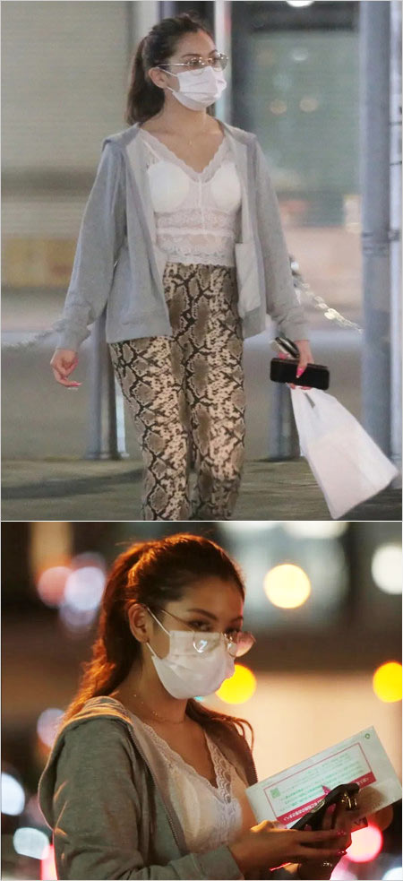 ゆきぽよ私服姿の画像