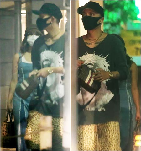 女性セブンのゆきぽよと彼氏シンバのデート画像