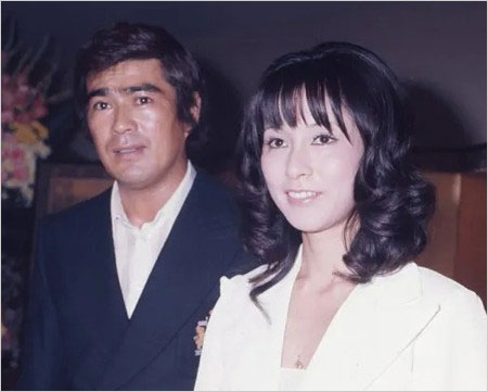 千葉真一と元妻・野際陽子