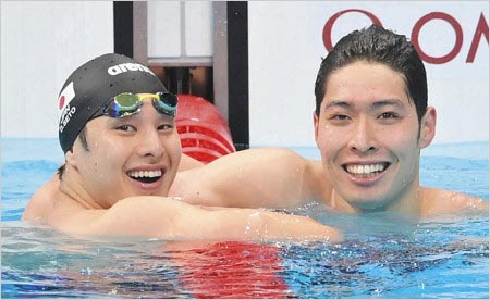 東京五輪の瀬戸大也&萩野公介