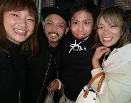 川井梨紗子と夫・金城希龍&登坂絵莉と夫・倉本一真選手