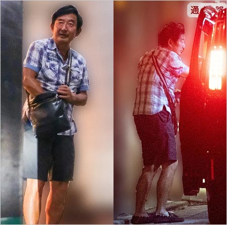 石田純一ノーマスクバー通い画像