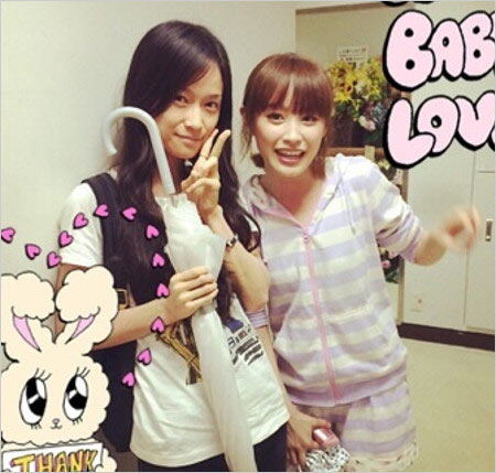 亀井絵里と高橋愛