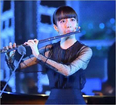 西本願寺音舞台出演のCocomi