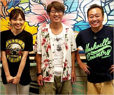 大竹一樹・三村マサカズと田中瞳アナウンサー