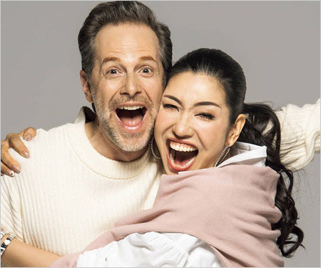 アンミカと夫セオドール・ミラー