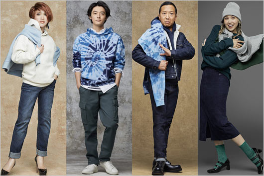 櫻井海音・市川猿之助・長谷川ミラ・IKKOのGAP秋コレクション画